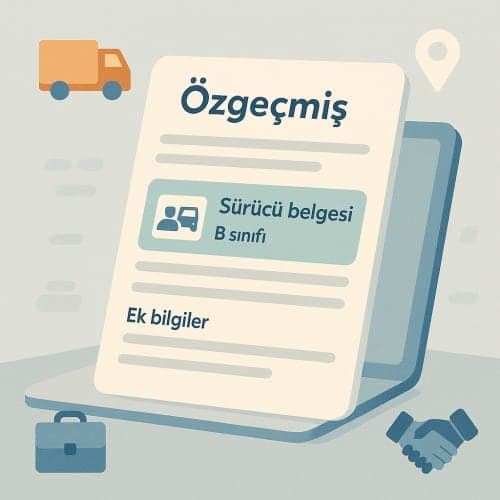 Özgeçmişinize Ehliyetinizi Eklemek: Ne Zaman ve Nasıl Yapmalısınız?