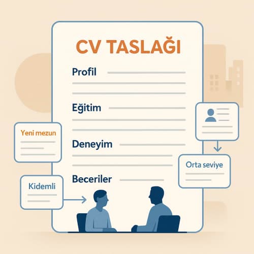 Mükemmel CV Taslağı Nasıl Hazırlanır? Sektöre Özel Pratik Rehber