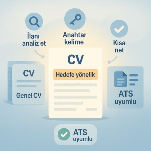Hedefe Kilitlenmiş CV Hazırlamanın 7 Altın Kuralı